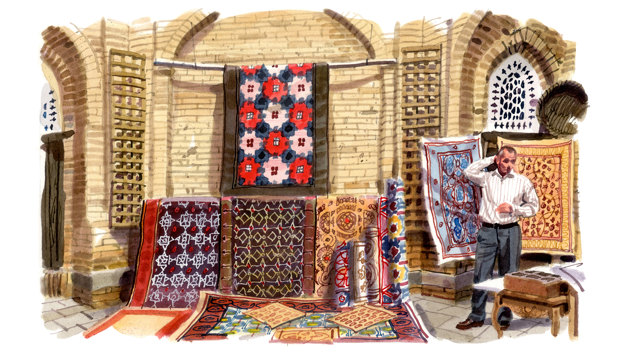 Postcard from Khiva: weaving magic at the Silk Carpet Workshop 