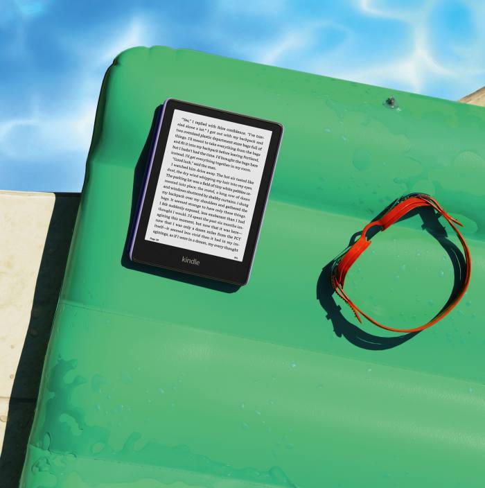 The Kindle Paperwhite Kids is water-resistant
