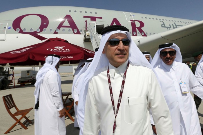Qatar Airways chief Akbar Al Baker pictured in 2015