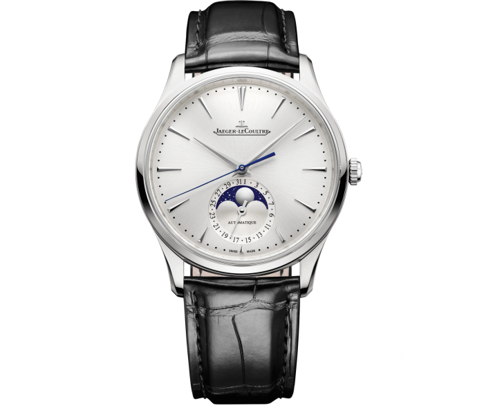Jam tangan Jaeger-LeCoultre keluli Master Ultra Thin Moon, £10,800