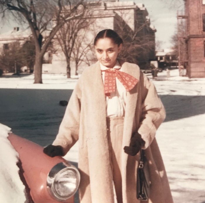 Padma Desai, as a graduate student at Harvard