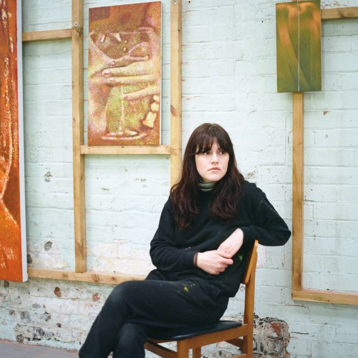 Louise Giovanelli in her Manchester studio