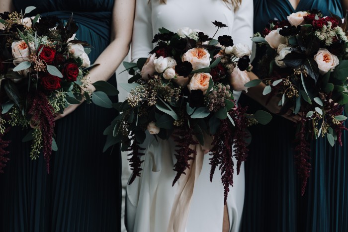 Wedding flowers by Wild at Heart