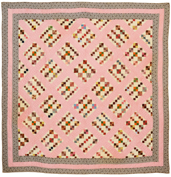 Pennsylvania quilt, c1870, £1,880, from cutterbrooks.com
