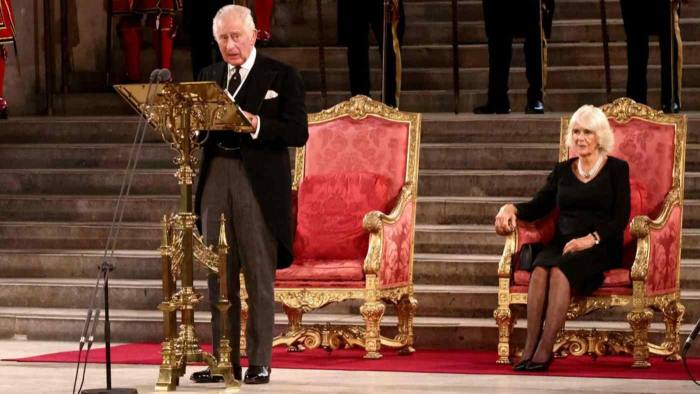 Le roi Charles et la reine consort Camilla