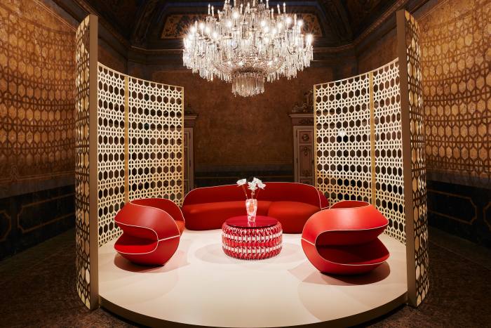 Sofa dan kerusi berlengan Louis Vuitton Object Nomades Raw Edges' Binda