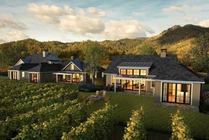 Four Seasons Napa Valley opens this spring on the northeast edge of Calistoga overlooking 3 hectares of Cabernet Sauvignon vineyards