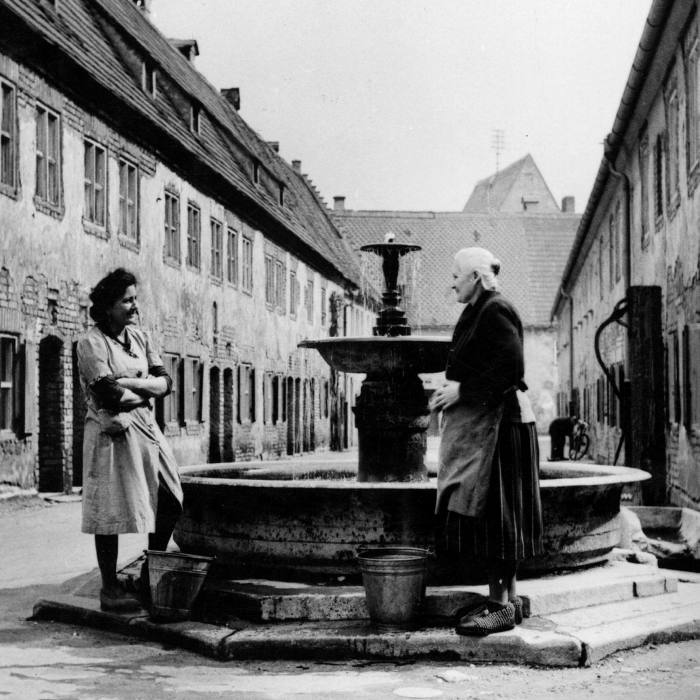 The Fuggerei in the 1950s