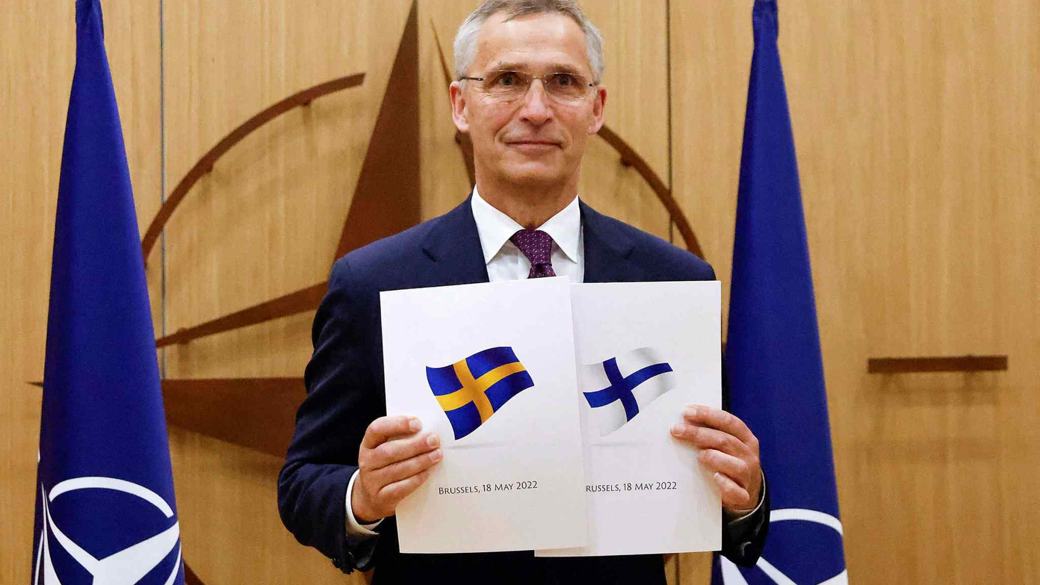 Nato’s Stoltenberg hails Nordic applications as security boost