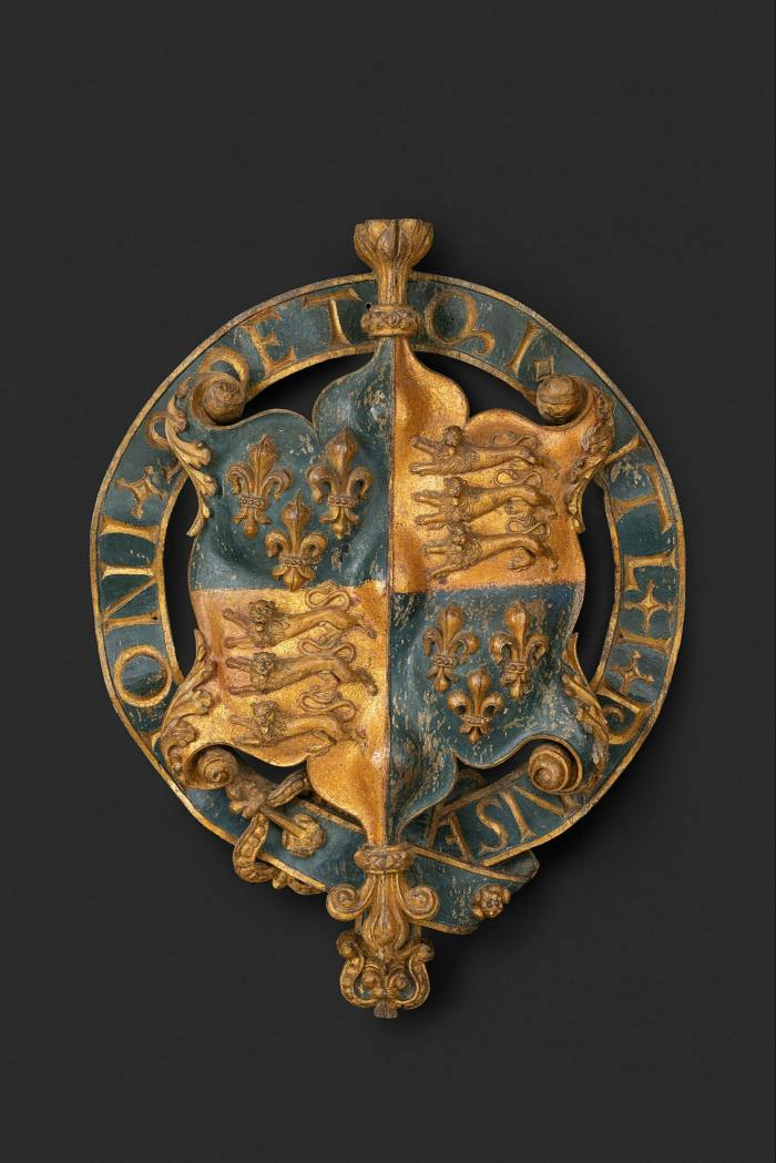 The Royal Arms of King Henry VIII with Garter (c.1525)