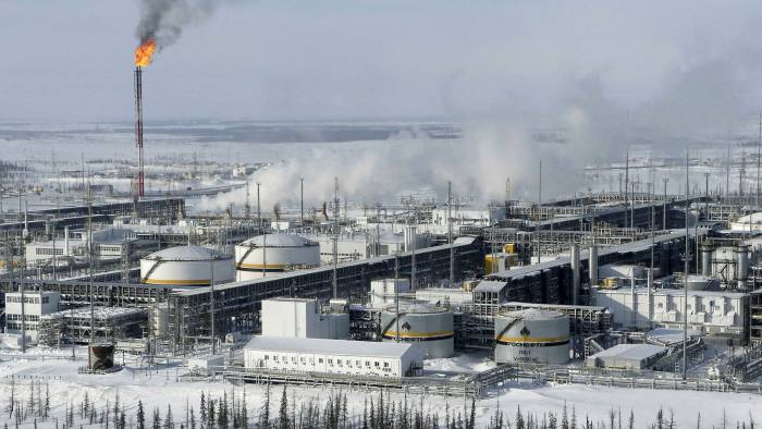 A Rosneft oil facility in Russia