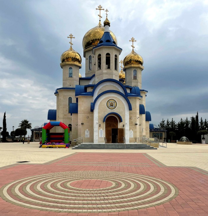 The first Russian Orthodox church in Cyprus 