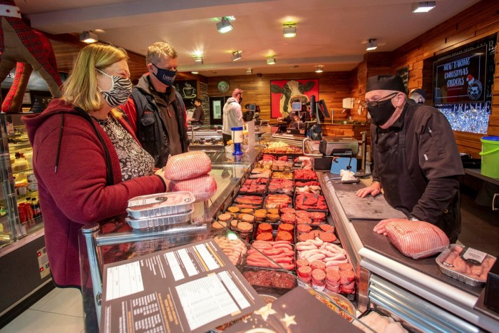 A butcher’s shop in Ballymena