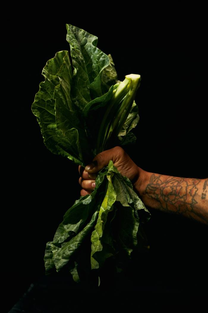 Collard greens for the State Greens recipe