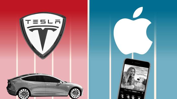 Apple And Tesla Turn Spotlight Back On Stock Splits Financial Times