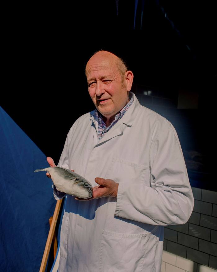 The founder of the Chelsea Fishmonger, Rex Goldsmith,