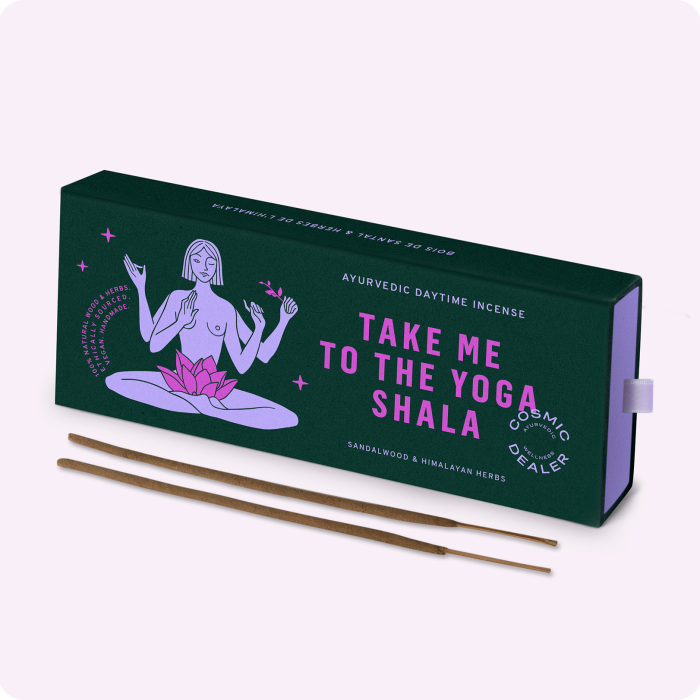 Cosmic Dealer incense sticks, €16