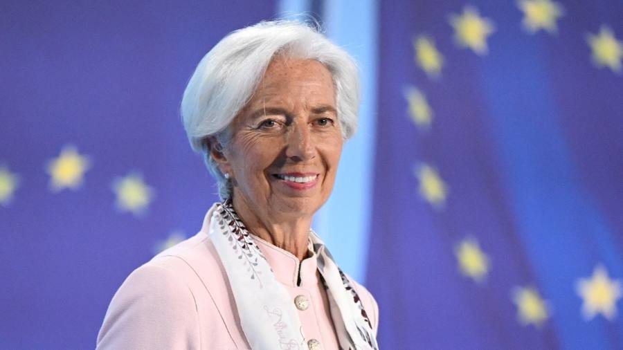 ECB will not start cutting rates in ‘next couple of quarters’, Lagarde says