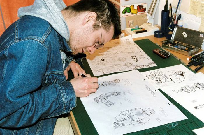 Gorillaz cartoonist and Tank Girl artist Jamie Hewlett