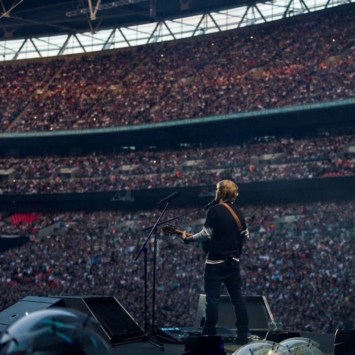 Ed Sheeran playing Wembley in 2018