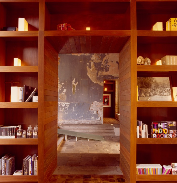 The hotel's bookshop