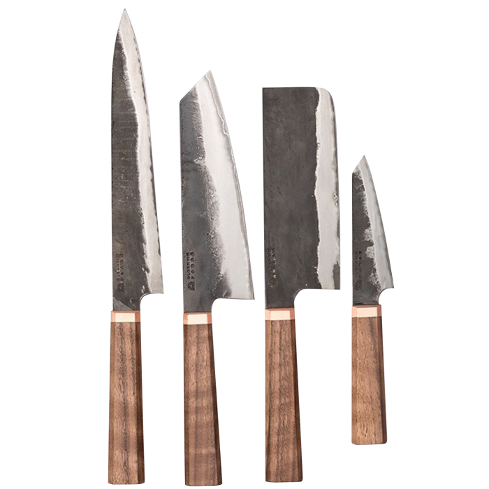 Blenheim Forge knife set, £985 (for set of four), boroughkitchen.com