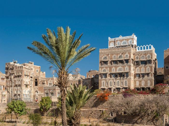 The Yemeni city of Sana’a