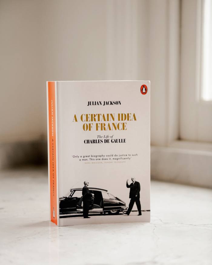 Hakim’s favourite recent read, Julian Jackson’s biography of Charles de Gaulle