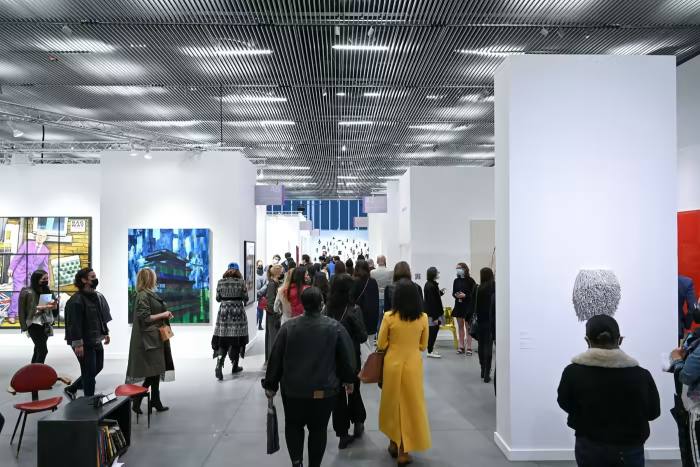 Frieze New York at The Shed in 2021