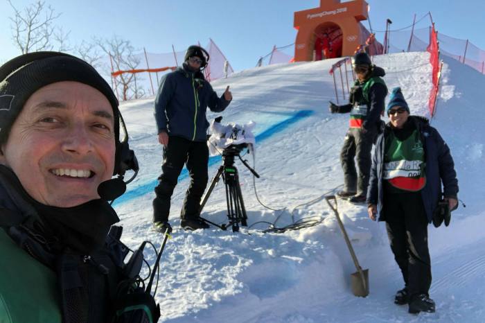 Graham Maunder aux Jeux olympiques d'hiver de Pyeongchang