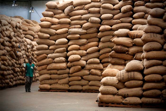 A cashew warehouse in Bouake in the Ivory Coast. Soon, cashews will remain in West Africa for processing, rather than being shipped to Vietnam and back again