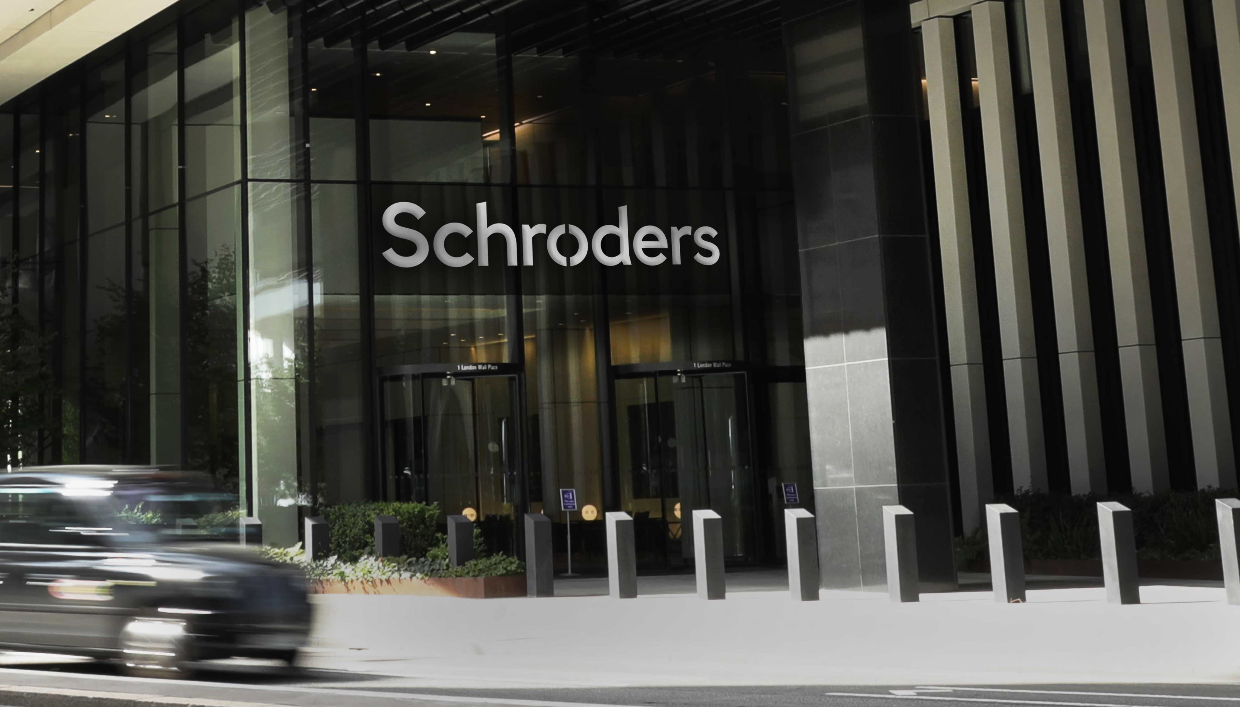 Schroders' AUM drops 4% 