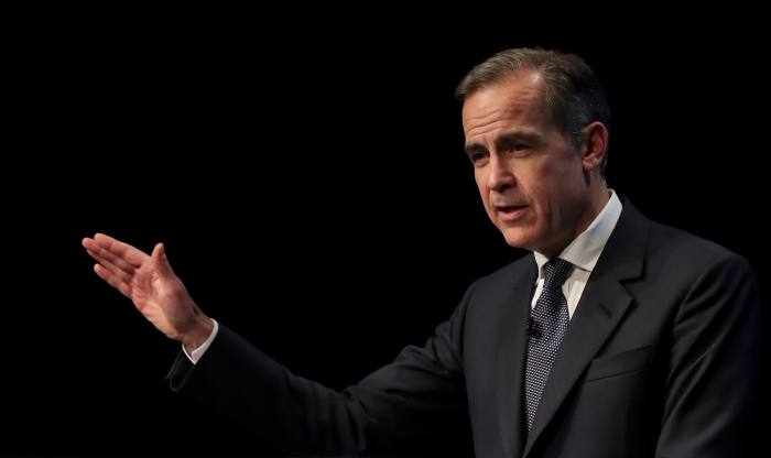 Carney expects global growth to pick up 