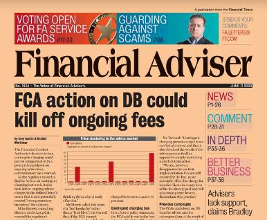 Read it now: The death of ongoing fees & more IFA support needed
