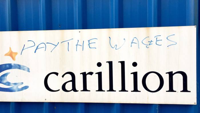 Investment house points finger at Carillion auditors