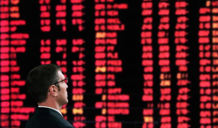 China shares trading up after week of losses