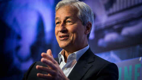 Jamie Dimon’s stock at JPMorgan Chase is worth $859m, the biggest holding of any bank boss