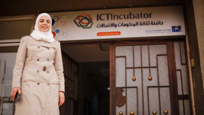 Mawaddah Kallas, ICT Incubator, Damascus