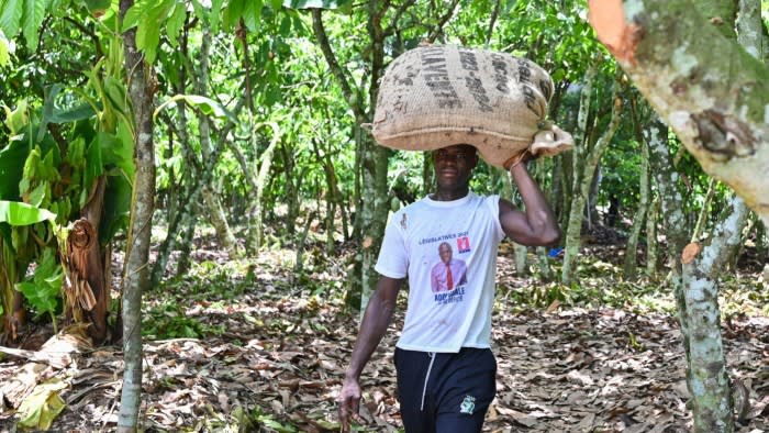 Какаото достига рекордно високо ниво, тъй като глобалният недостиг се влошава през първото тримесечие