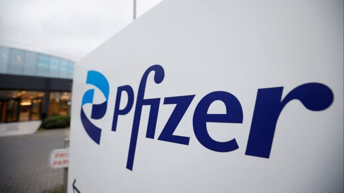 Акциите на Pfizer се сринаха с повече от 7 процента