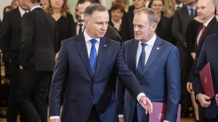 Президентът на Полша Анджей Дуда каза в събота че ще