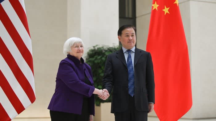 Джанет Йелън казва, че отношенията между САЩ и Китай днес са на „по-здрава основа“ в сравнение с миналата година