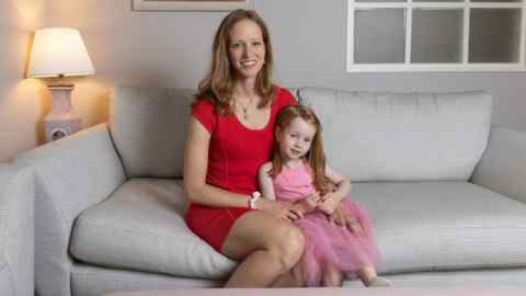 Megan Gray, pictured with her daughter Lily, 3