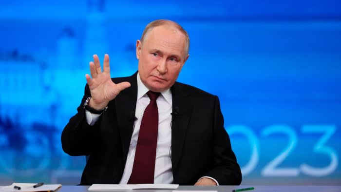 Владимир Путин каза, че инвазията му в Украйна ще приключи