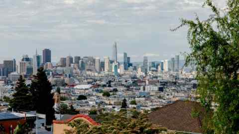 A view of downtown San Francisco.