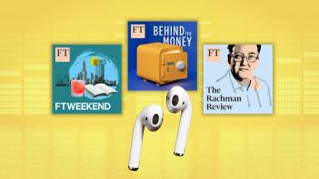 Article image: Something for the weekend: our favourite FT podcasts 