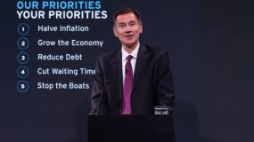 Article image: Jeremy Hunt’s big vision fails to lift spirits of UK business