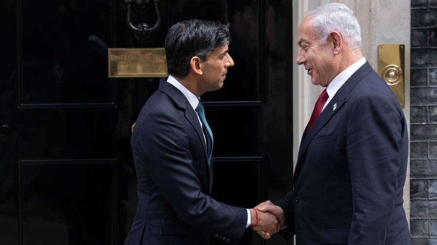 Sunak warnt Netanjahu vor „internationaler Besorgnis“ über die Zusammenstöße im Westjordanland