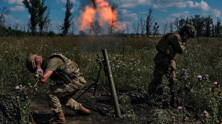 De Verenigde Staten escaleerden de twijfelachtige Oekraïense tegenaanval die snel zou kunnen slagen