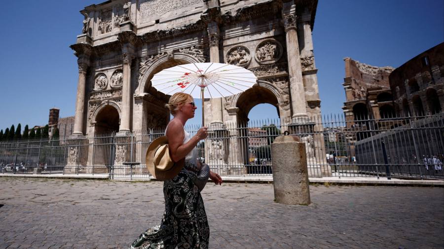 L’Italia stabilisce temperature record mentre l’Europa meridionale cuoce nell’ondata di caldo